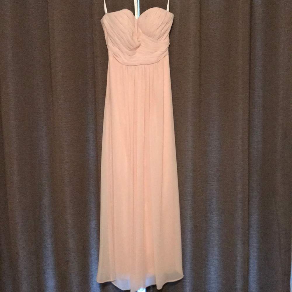 Pale pink Bill Levkoff formal dress